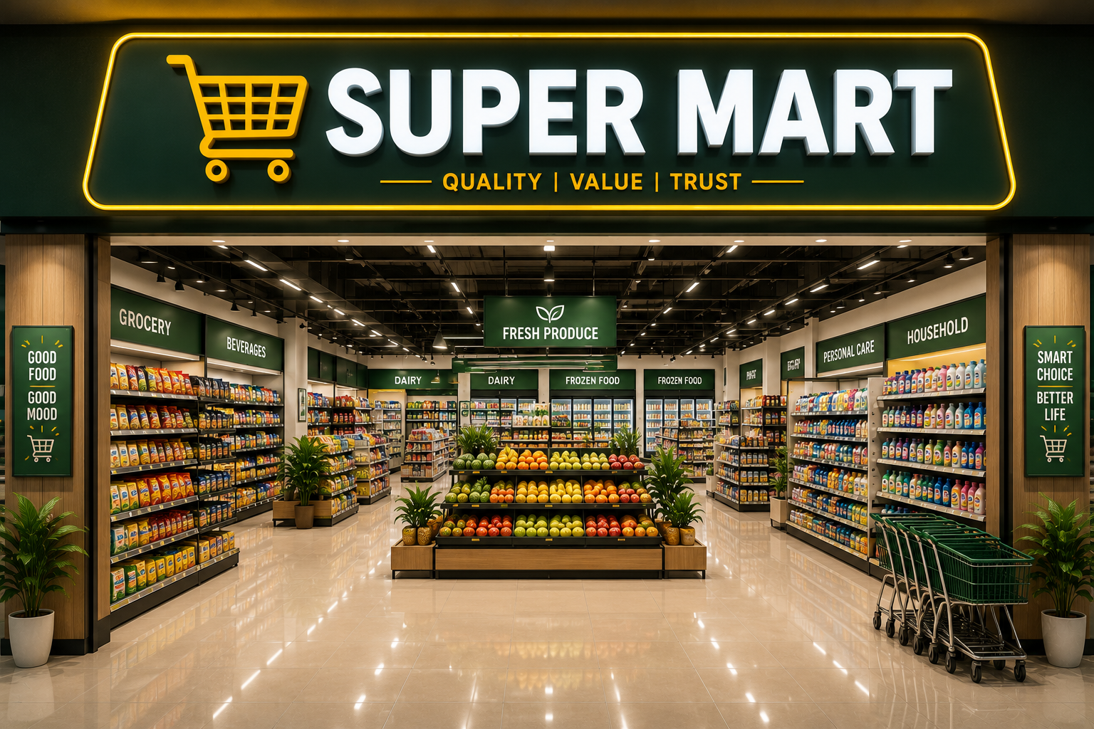 Super Market store